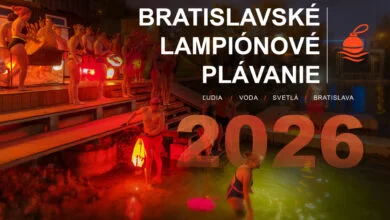 Bratislavské Lampiónové Plávanie 2026, Zdroj: Zdravé Otužovanie.