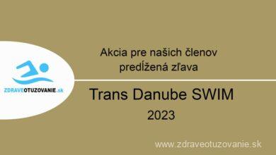 Trans Danube Swim 2023, Zdravé otužovanie