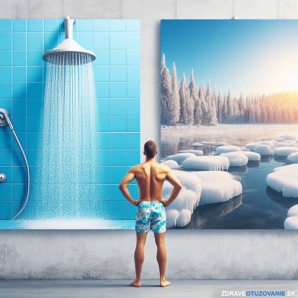 Otužovanie sprchou alebo jazerom ? Zdroj: AI